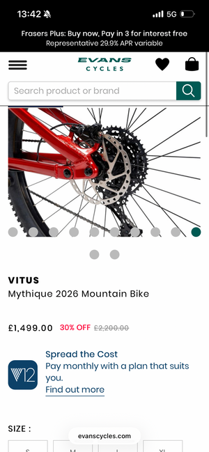 Vitus Mythique 26 2026