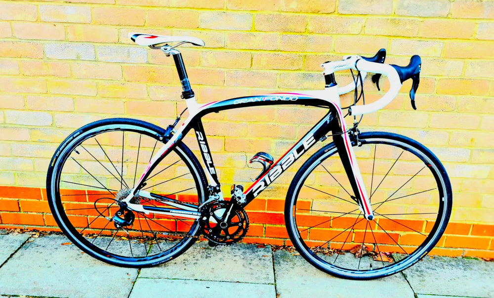 RIBBLE GRAN FONDO CAMPONOLO VELOCE GROUPSET FULL CARBON ROAD BIKE 56CM"22 LG FRAME RIBBLE DEABACCIAI GRAN FONDO FULL CARBON ROAD BIKE 56CM inches22 FRAME  2017