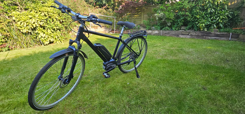 Carrera Crossfuse Mens Electric Hybrid Bike 2022