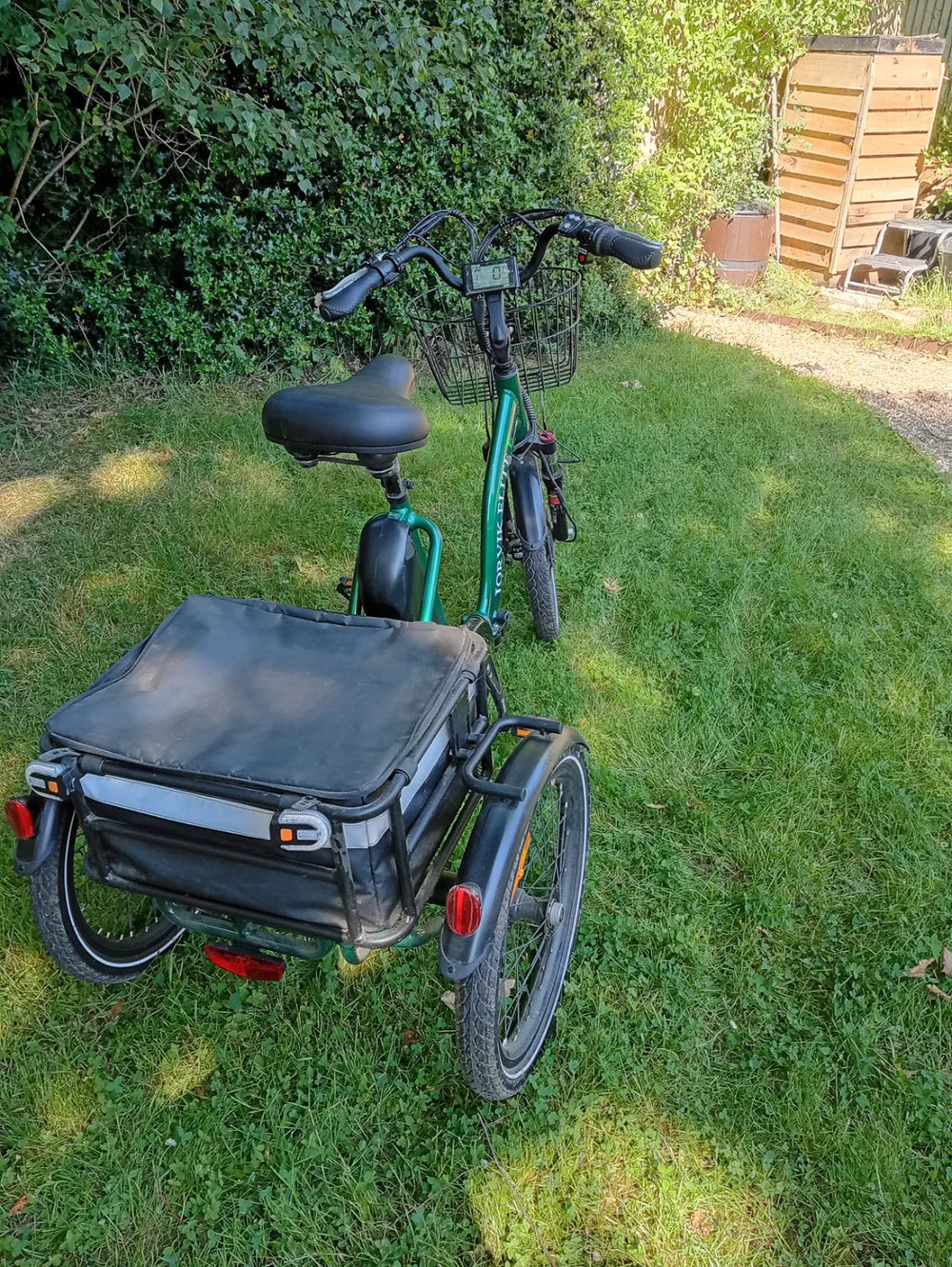 Jorvik Elite, easy step folding tricycle 2024