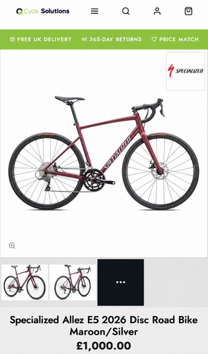 Specialized Allez E5 Disc Road 2026