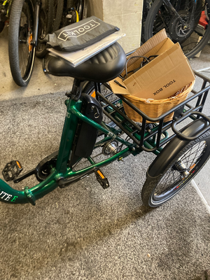 Jorvik JMT13 Folding Trike () 250W, Dual Samsung Batteries 2024