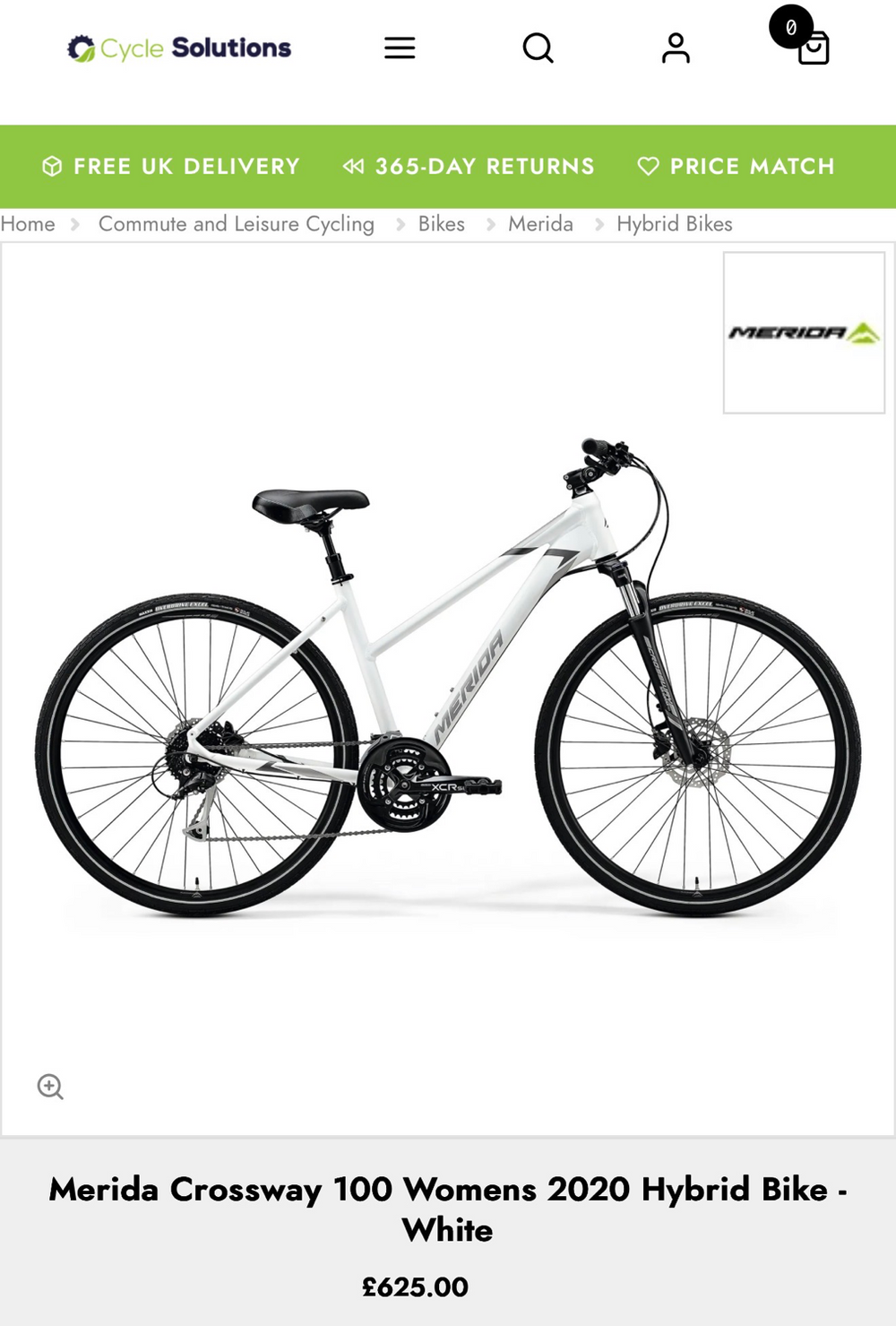 Merida Crossway 100 LADY 2021
