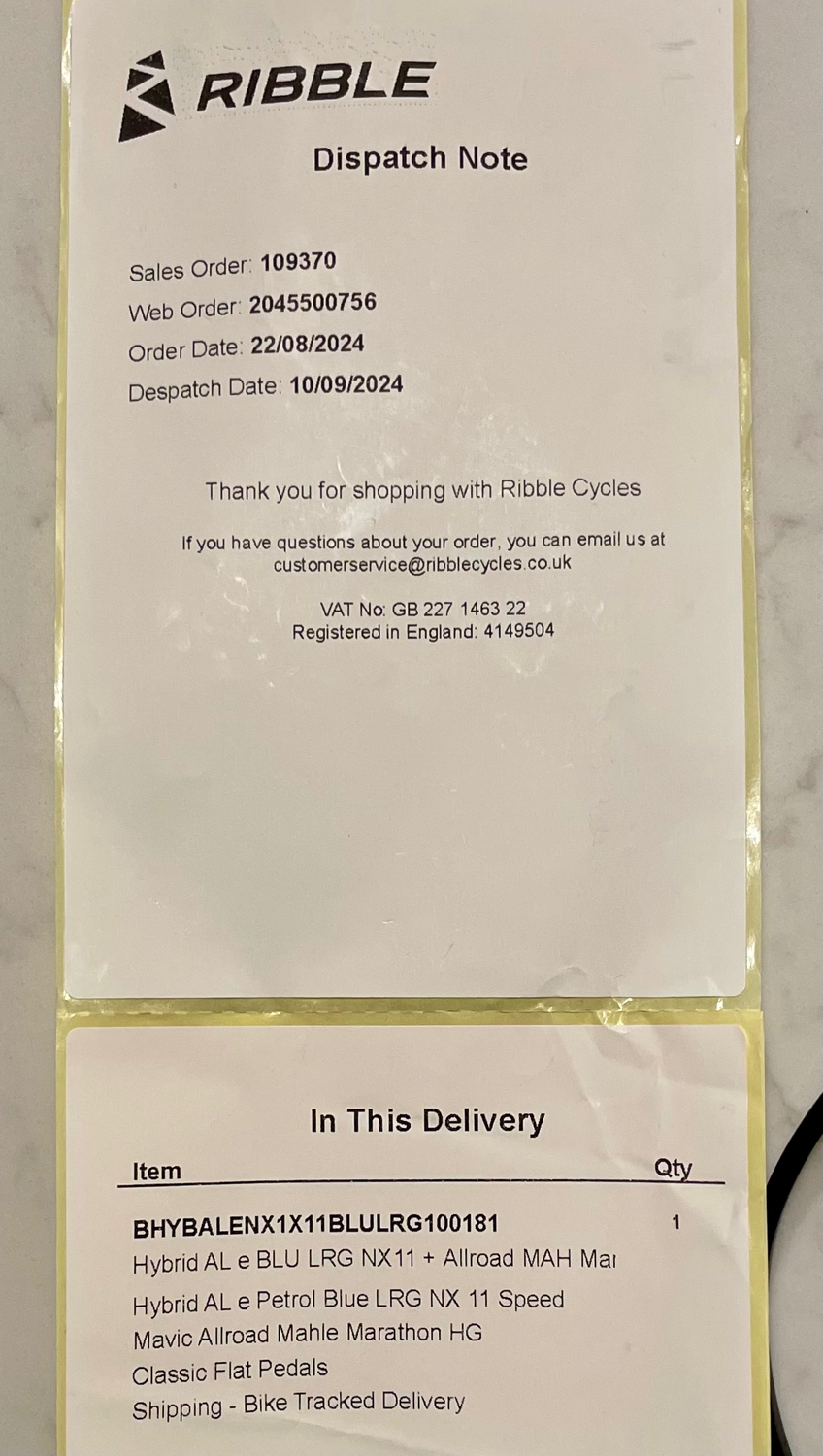 Ribble Hybrid AL e 2024
