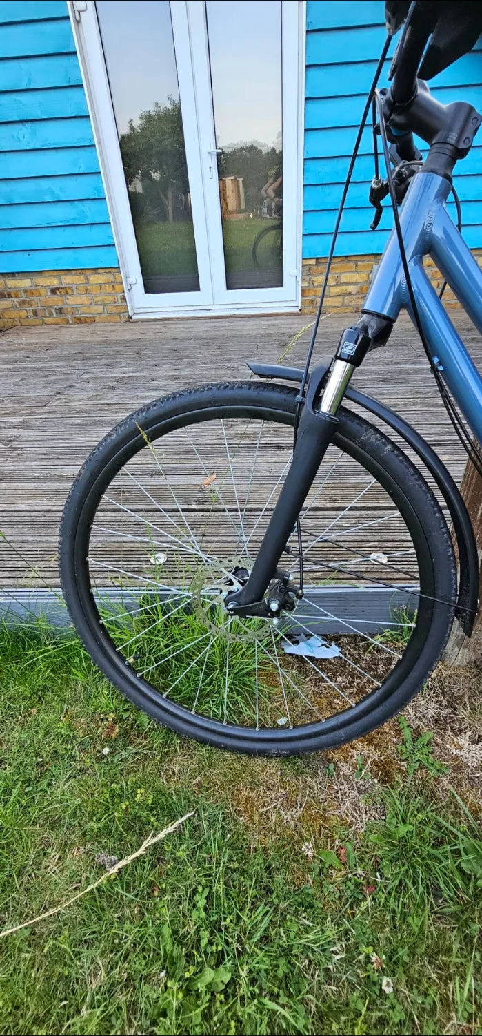 Decathlon Hybrid Bike Riverside 500 - Midnight Blue 2025