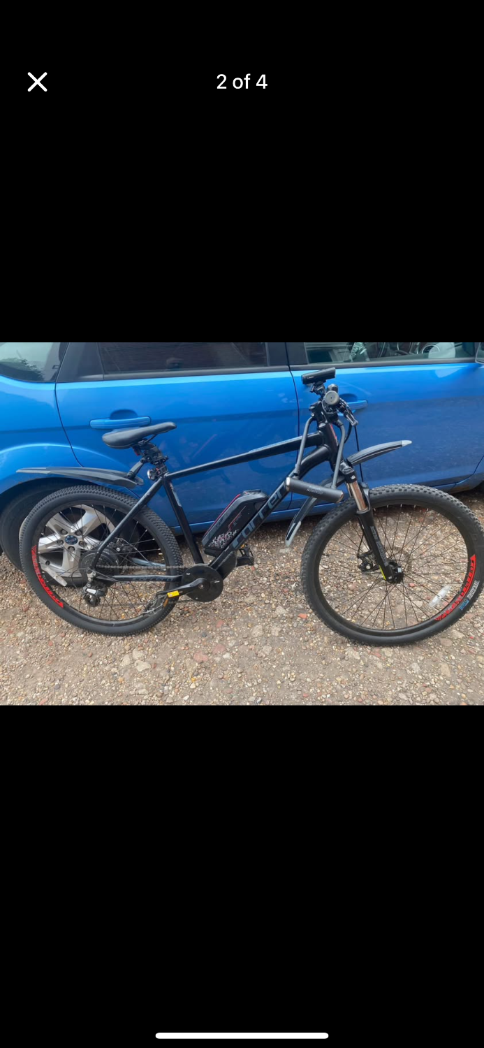 Carrera Vengeance E Mens Electric Mountain Bike 2.1 2023