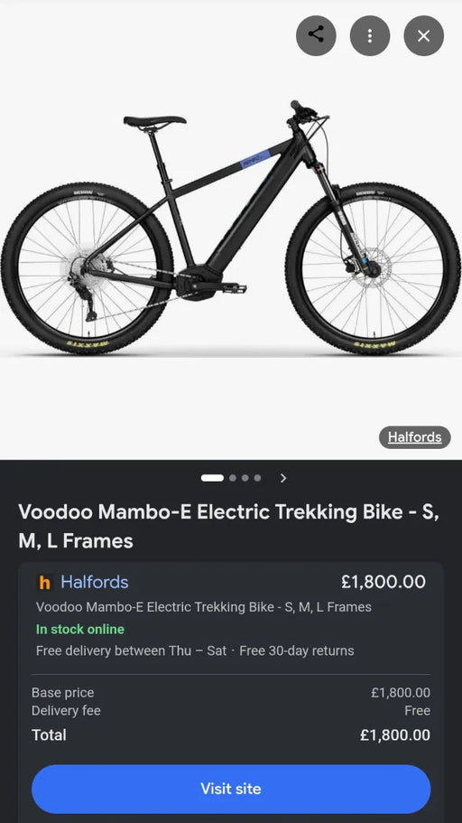 Voodoo Mambo-E Electric Trekking 2025