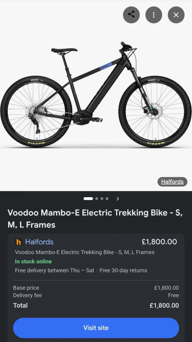 Voodoo Mambo-E Electric Trekking 2025