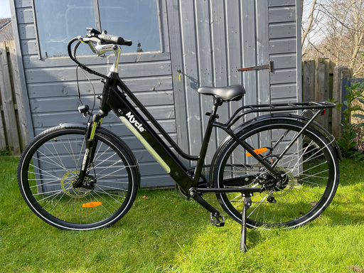 Mycle Mycle Comfort Step-Through Electric Bike – Jet Black – 0 Miles 2023