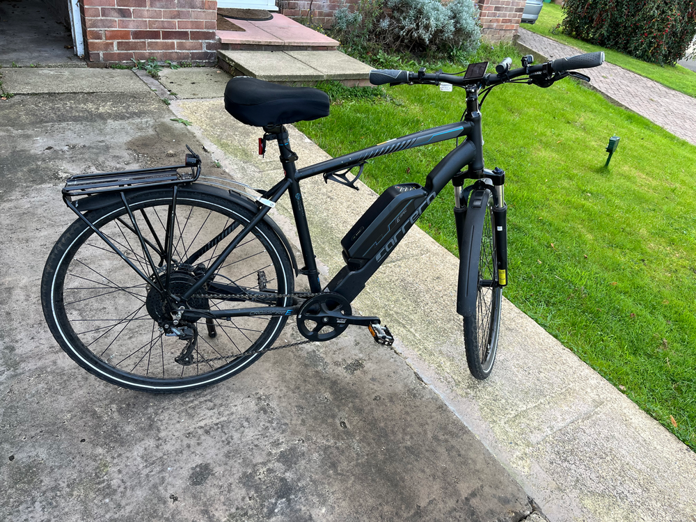 Carrera Crossfire E Mens Electric Hybrid Bike 2021