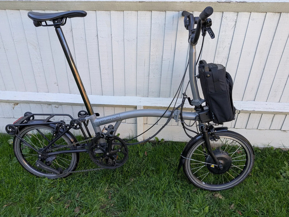 Brompton Electric P Line Urban with Roller Frame 2023