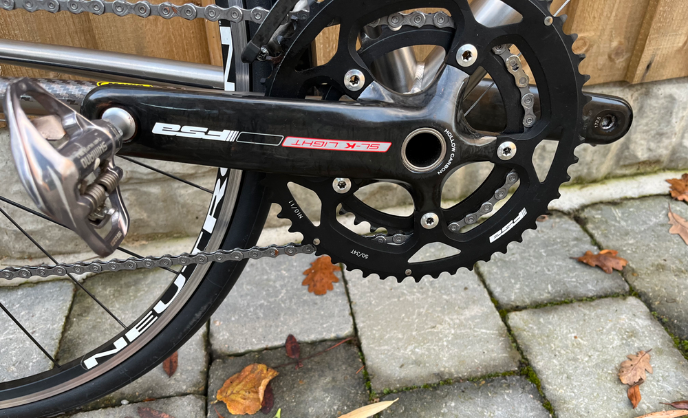 Burl’s titanium  Audax 2009