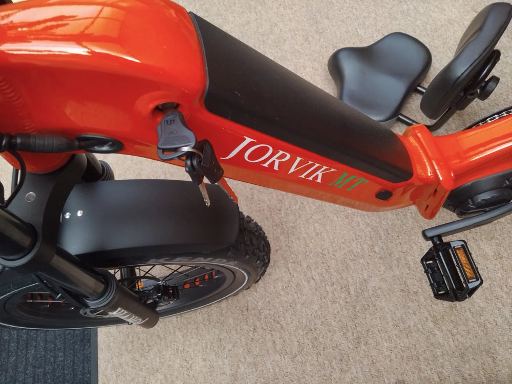 Jorvik JMT13 Folding Trike () 250W, Dual Samsung Batteries 2024