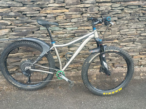 Carver Gnarvester titanium 18 inch hardtail 27.5 plus 2015.