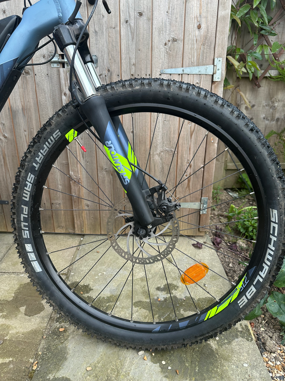 Rockrider 27.5" Hardtail Electric Mountain Bike E-ST 100 2023