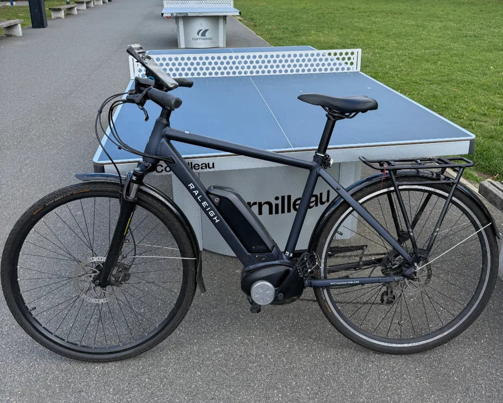 Raleigh Motus Cross Bar Derailleur Electric Hybrid Bike  2022