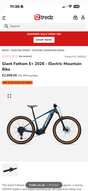 Giant Fathom E+ 2026