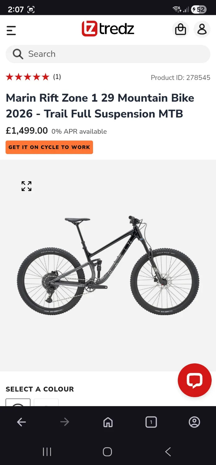 Marin Rift Zone 1 29er Trail 2019