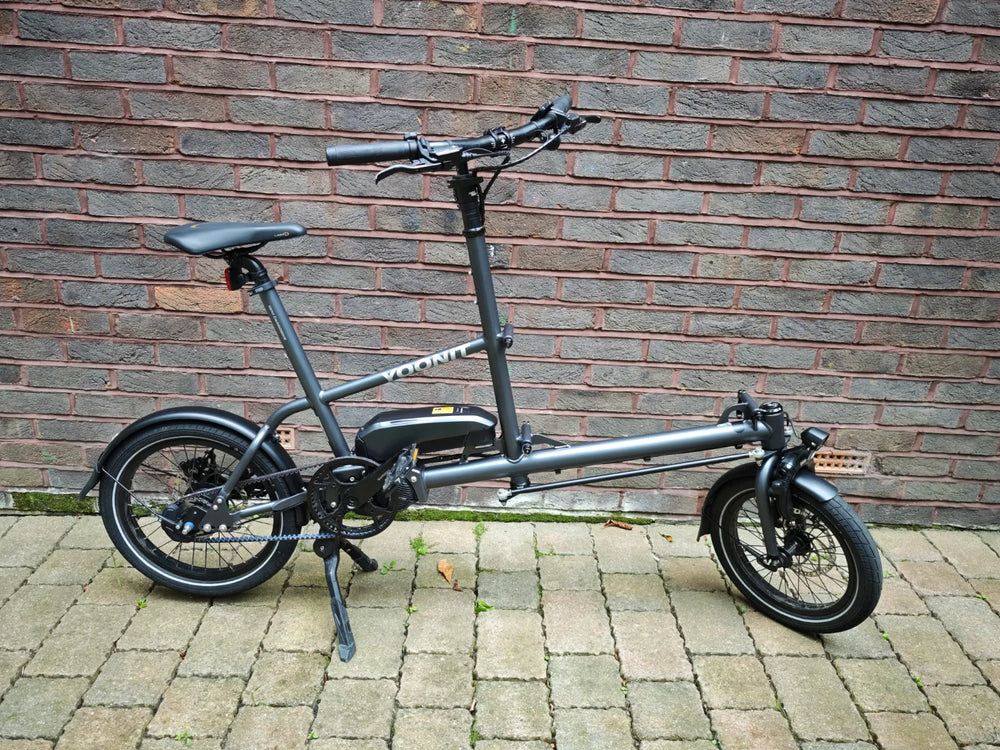 Yoonit Mini Cargo Bike Electric Gates Belt Drive 2025