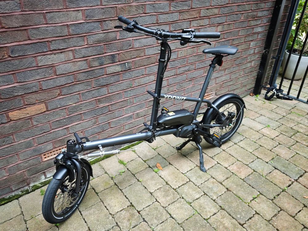 Yoonit Mini Cargo Bike Electric Gates Belt Drive 2025