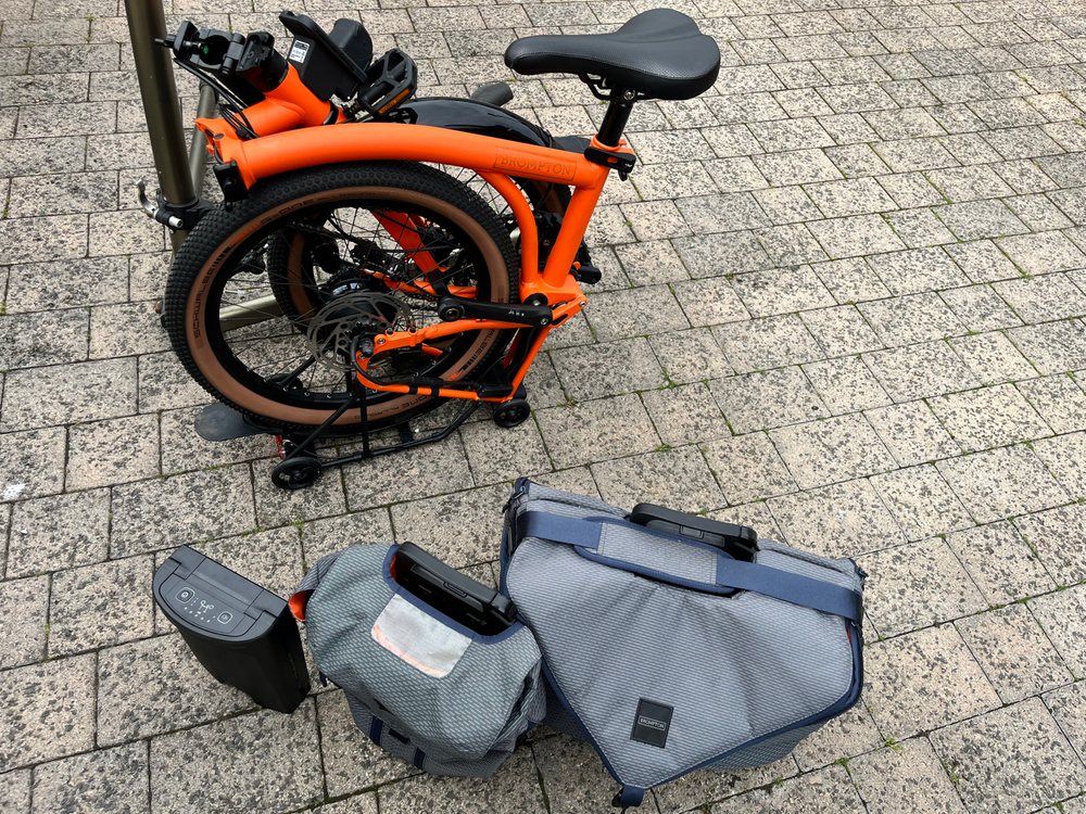 Brompton Electric G Line With Roller Frame - 4-speed Folding 2026