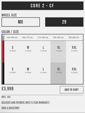 YT Industries Capra CORE 2 29 2025