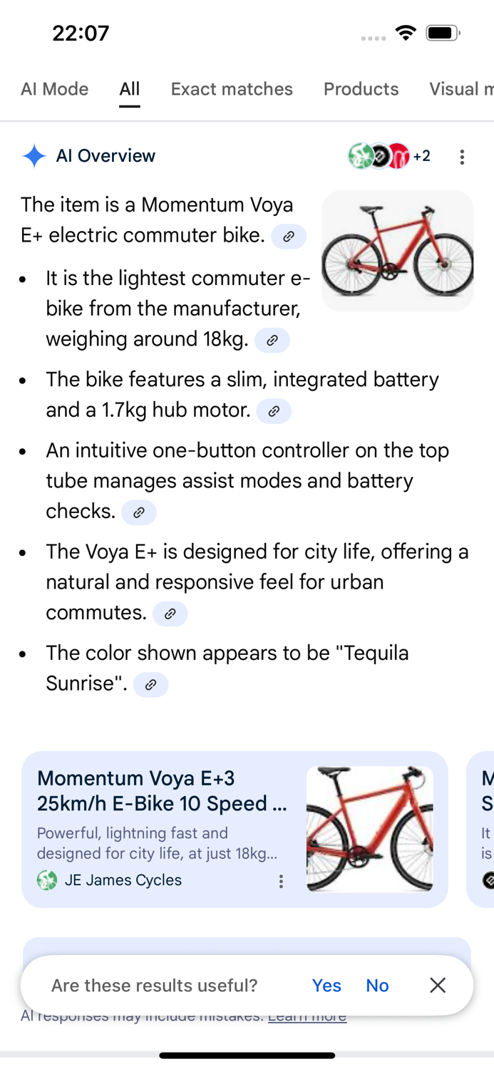 Momentum Voya E+ 3 2022