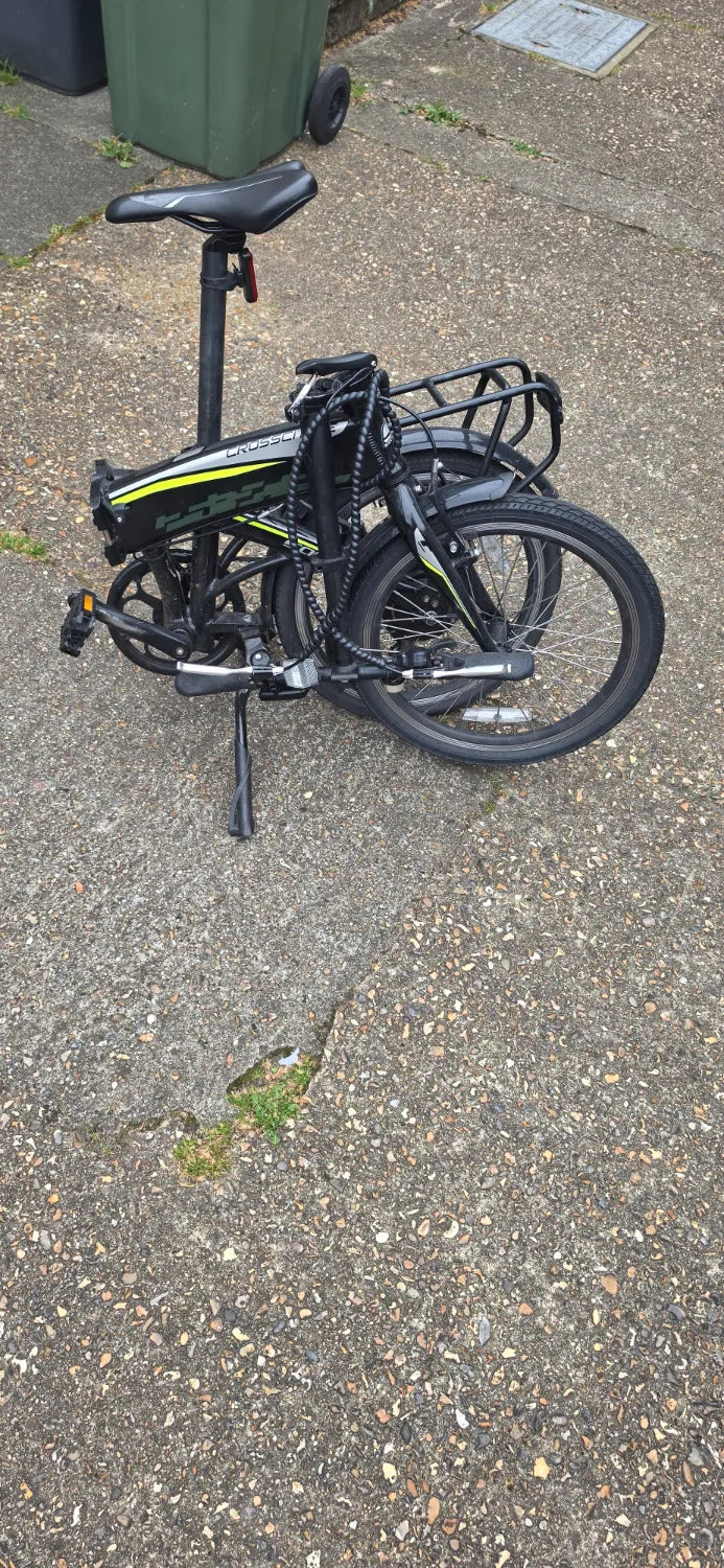 Carrera Crosscity Folding Electric Bike 2020
