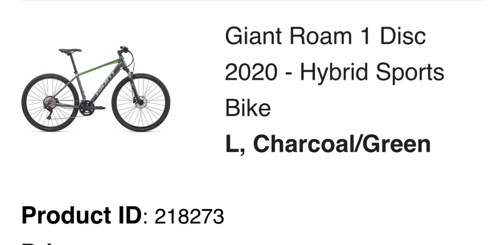 Giant Roam 1 Disc 2020