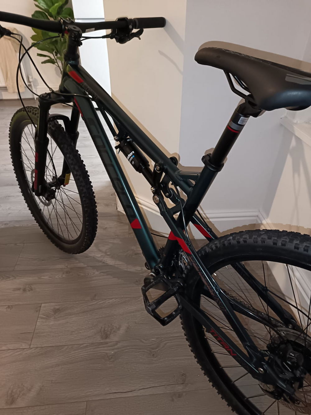 Carrera Titan Mens Full Suspension Mountain Bike 2023