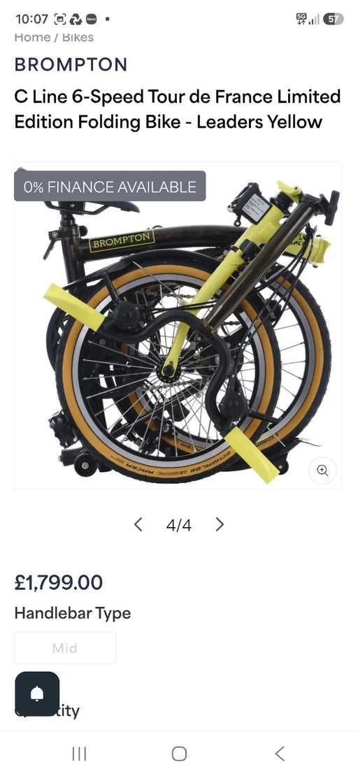 Brompton C-Line Explore M6L Folding 2025