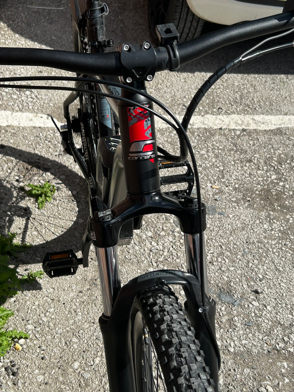 Carrera Vengeance E Mens Electric Mountain Bike Shimano 2.1 2023
