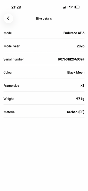 Canyon Endurace CF 6 2026