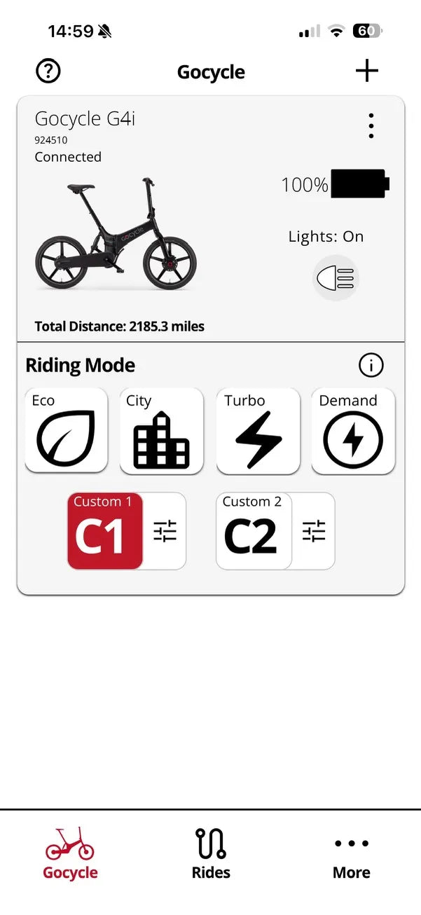 Gocycle G4i+ Folding Electric 2022