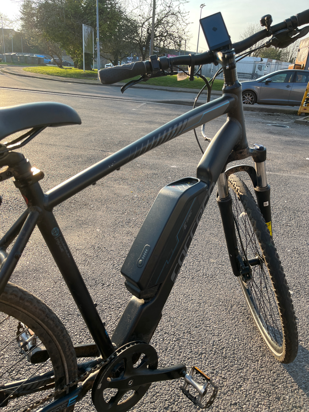 Carrera Crossfire E Mens Electric Hybrid Bike 2022