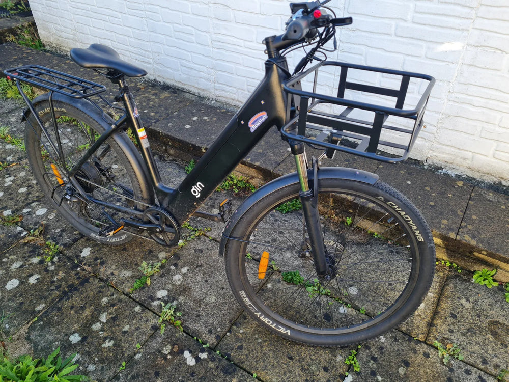 GIN X step through electric hybrid bike  2024