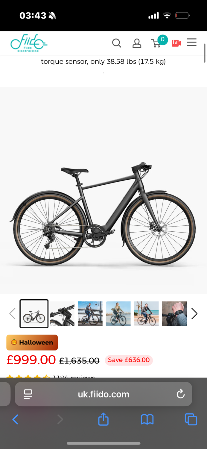 Fiido Fiido C21 E-Gravel & City E-Bike 2024