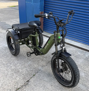 Jorvik JMT13 Folding Trike () 250W, Dual Samsung Batteries 2025