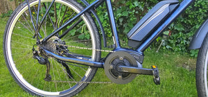 Carrera Crossfuse Mens Electric Hybrid Bike 2022