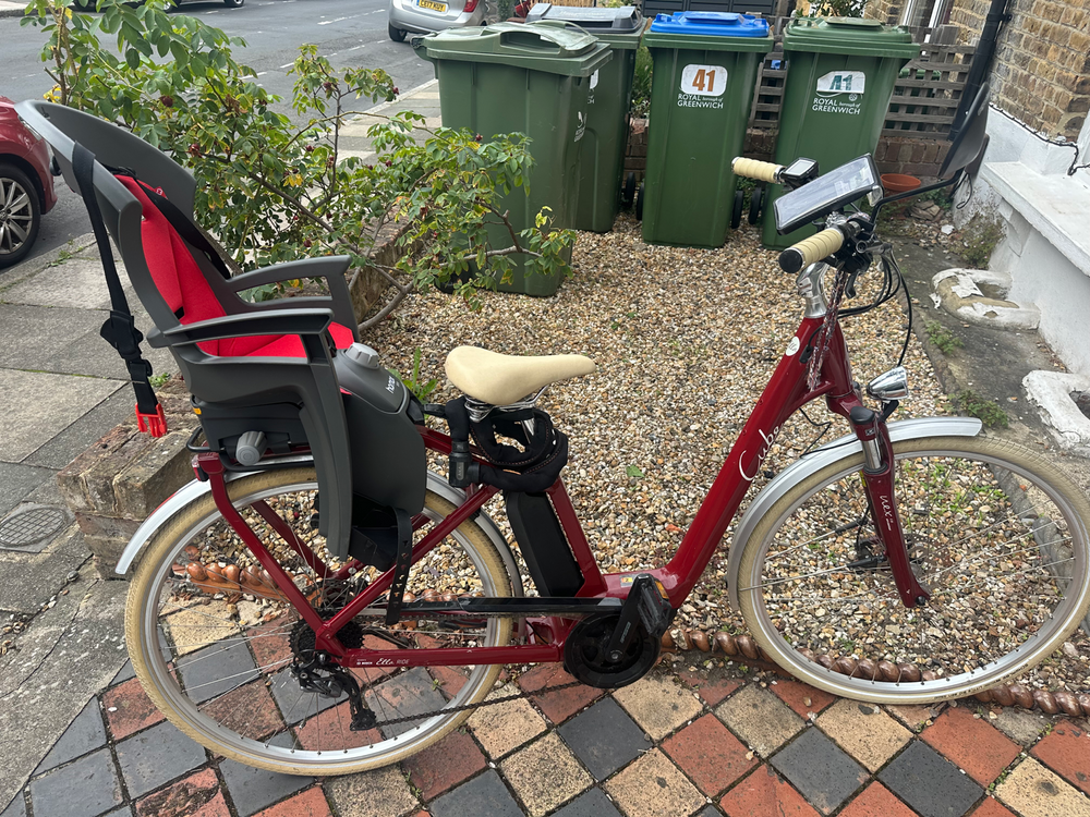 Cube Cube Ella Ride Hybrid 500 Electric Hybrid Bike in Red 2020