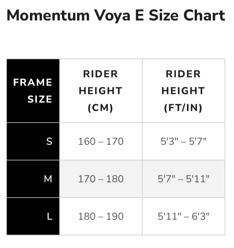 Momentum Transend E+ 2022 2023