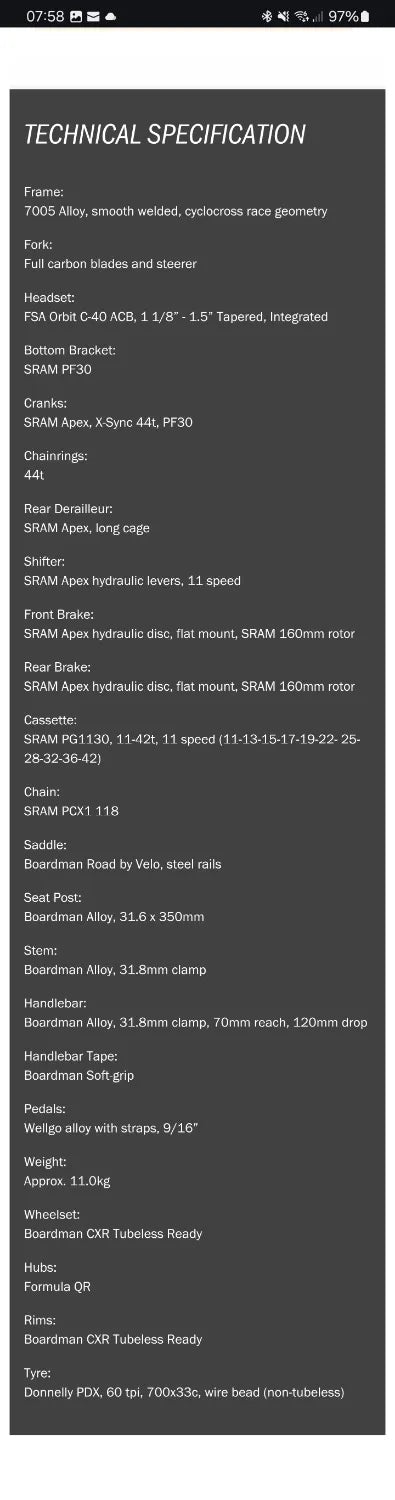 Boardman CXR 8.9 2023