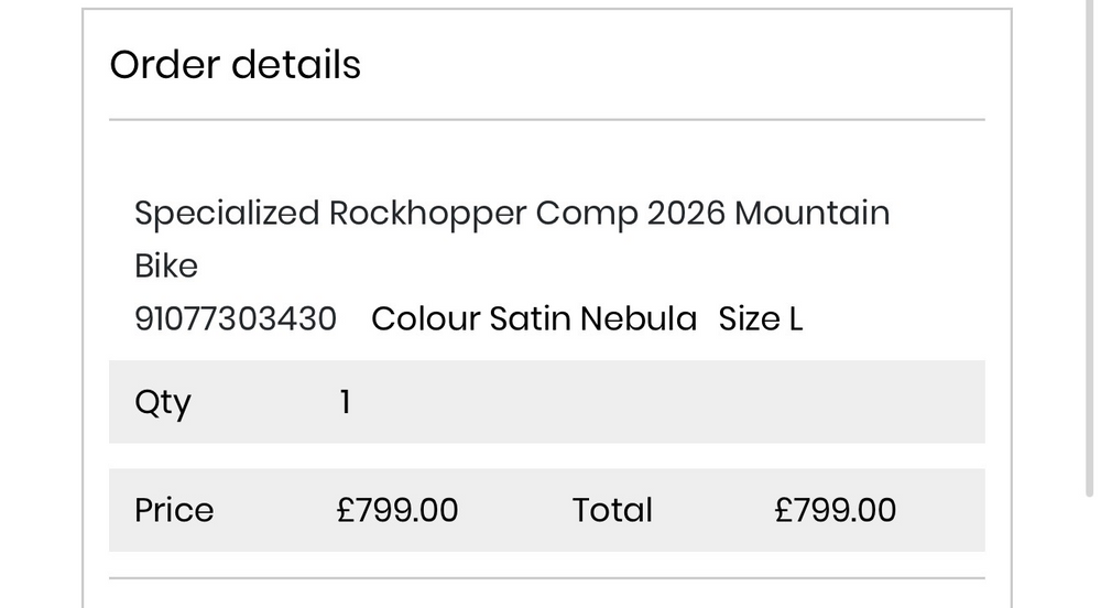 Specialized Rockhopper Comp 29 - Nebula 2026