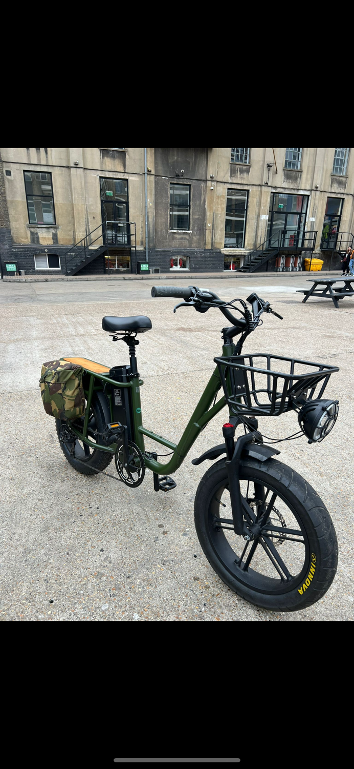 fiido fiido t1 cargo bike 2022