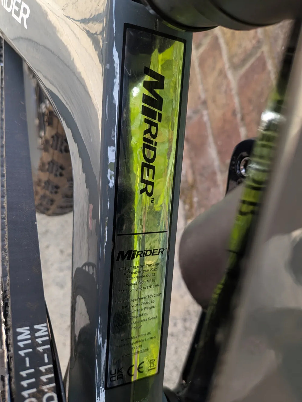 MiRider 16 GB3 Folding Electric 2022