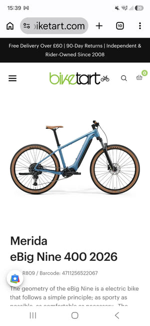 Merida Ebig nine400 2026
