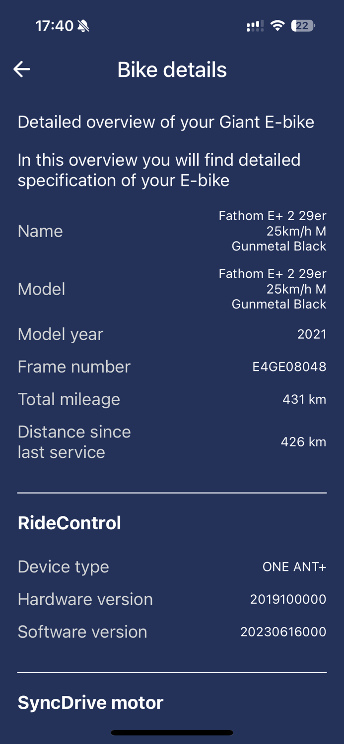 Giant Fathom E+ 29 2 Electric Bike 2021