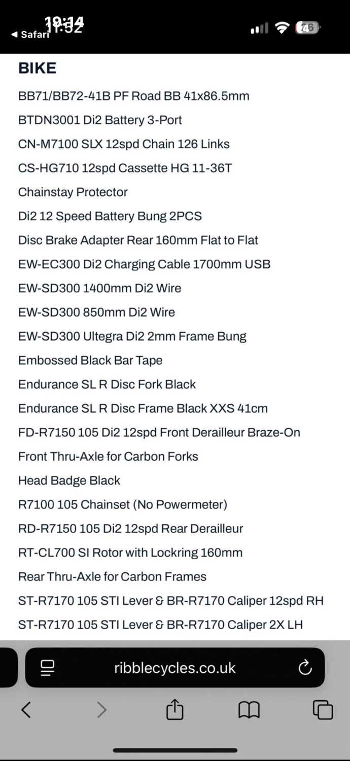 Ribble Endurance SL R DISK Matt black 2022