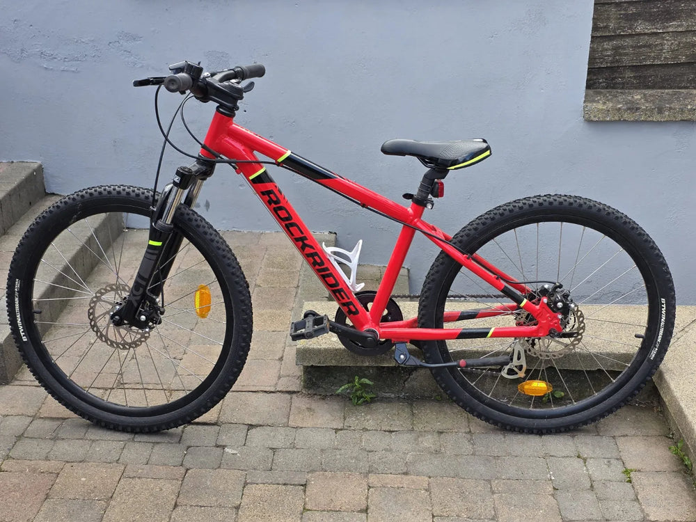 ROCKRIDER Kids' 24-inch lightweight aluminium mountain bike 2023