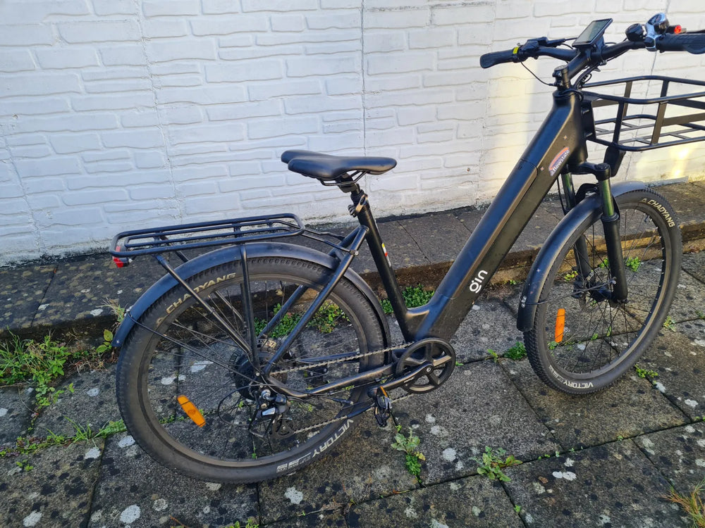 GIN X step through electric hybrid bike  2024